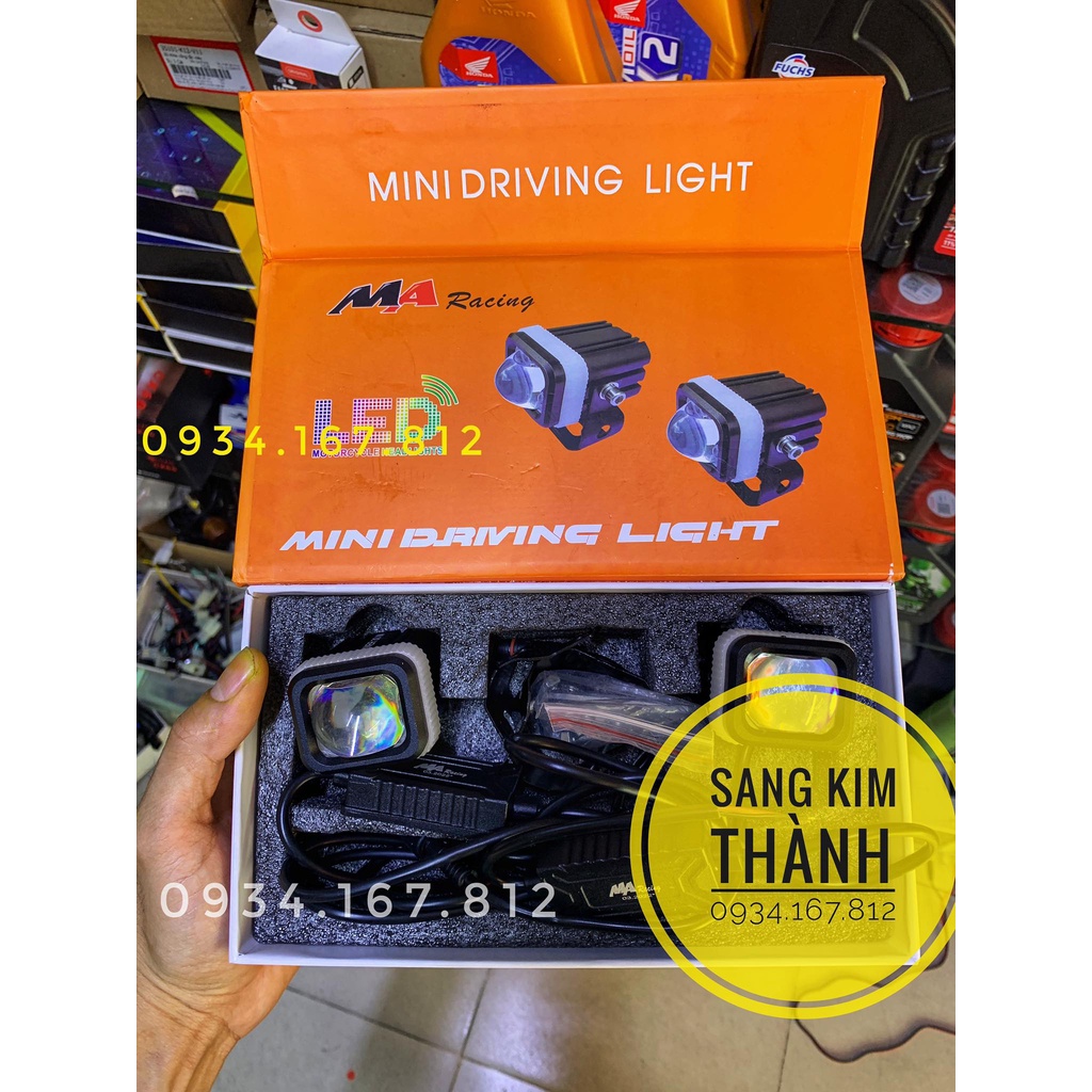 Đèn Bi Cầu Mini M1 MA RACING Chính Hãng 4 Chế Độ
