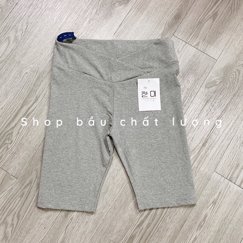 LEGGING ĐÙI BẦU CẠP CHÉO CÓ CHỈNH BỤNG CHẤT BOZIP CO GIÃN TỐ