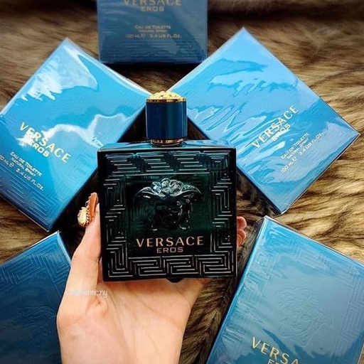 Nước Hoa Nam Versace Eros bản EDT dung tích 100ml - Hương thơm nam tính mạnh mẽ đầy lôi cuốn