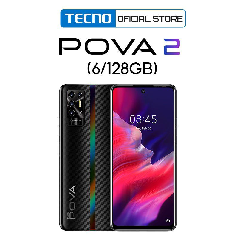 Điện thoại Tecno Pova 2 mới 100%, nguyên seal, pin siêu khủng 7000mah