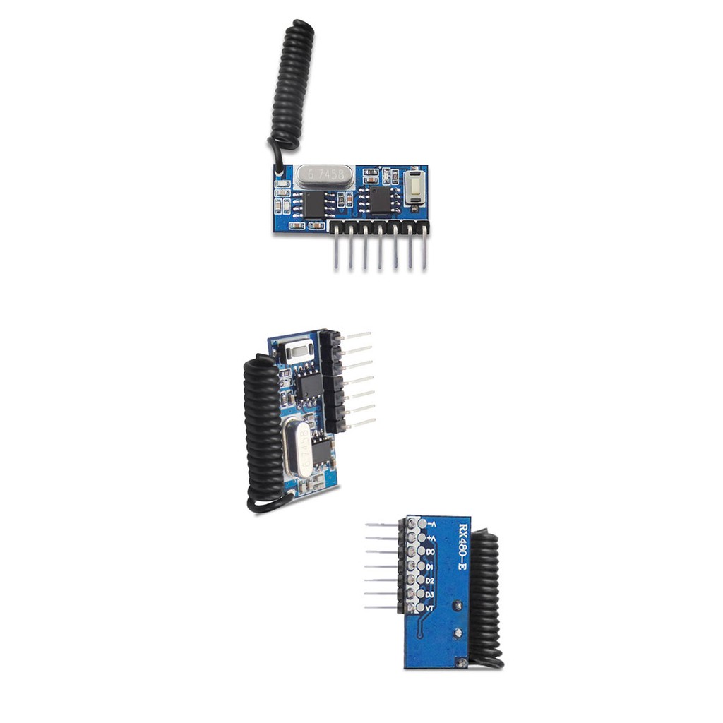 Mạch thu RF 433MHz Học Lệnh 4 kênh 5v