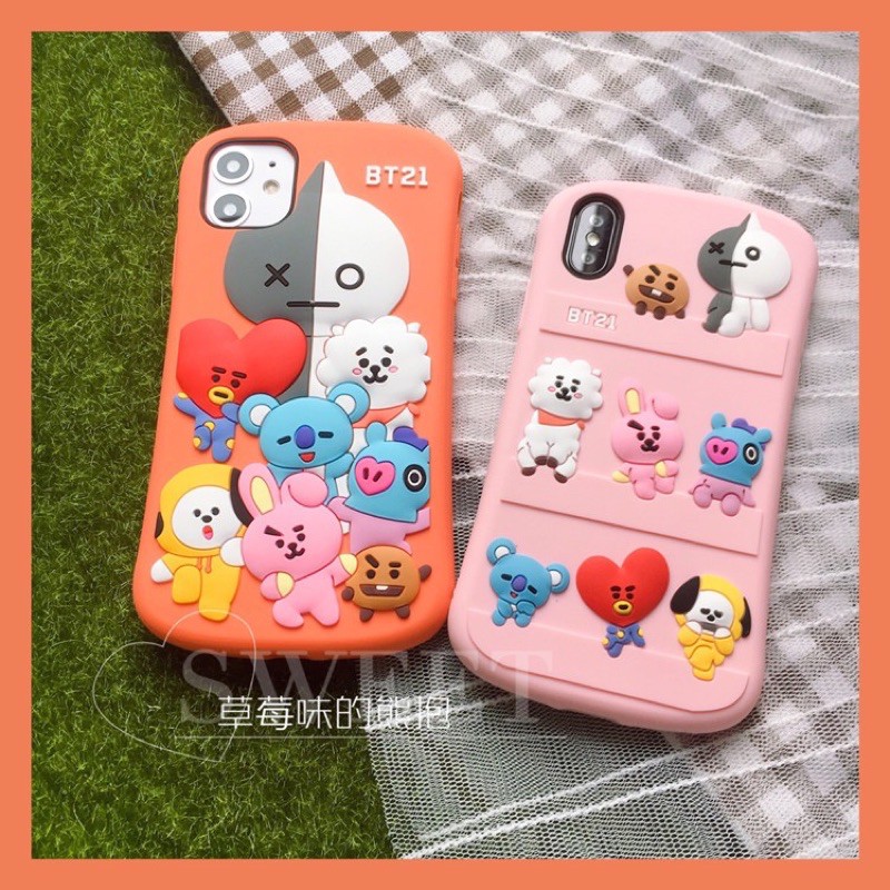 <Order 7ngày> Ốp BTS BT21 for For 6/6s/6p/6sp/7/8/7p/8p/x/xs/xr/xsmax/11/11pro/11promax/12mini/12/12pro/12promax