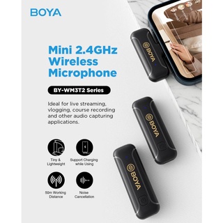 Mic Thu Âm  BOYA BY-WM3T2 HL Lighting