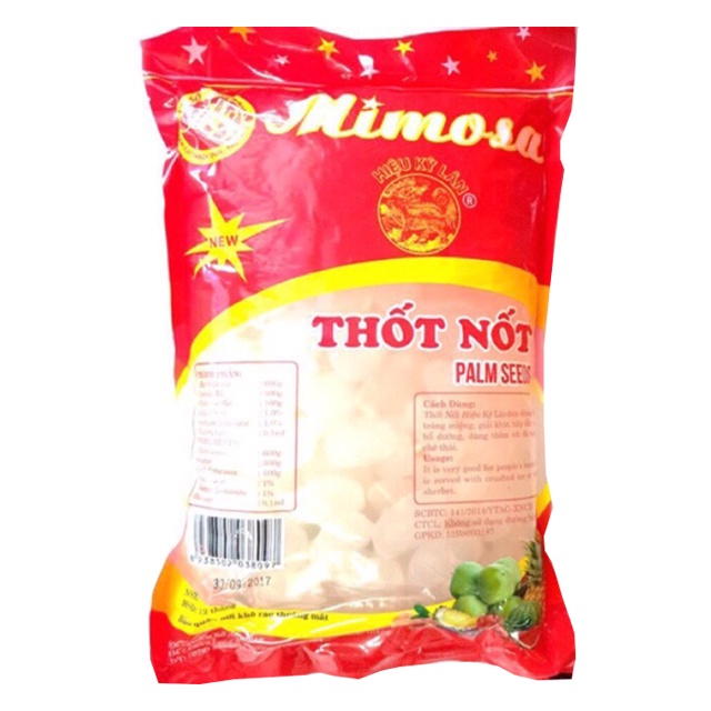 Thốt nốt hiệu Kỳ Lân Mimosa gói 1kg