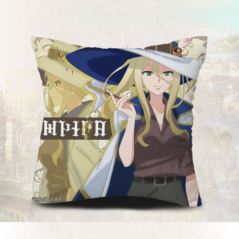 Gối IN HÌNH Majo no tabitabi Hành trình Elaina anime chibi gồm cả vỏ và ruột tiện lợi chất đẹp