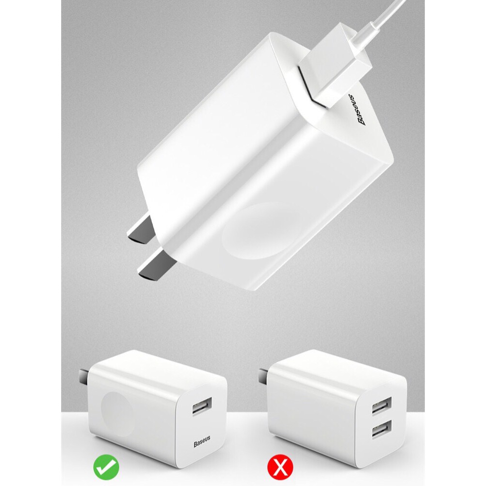Củ sạc nhanh quick charge Baseus CCALL-AX02 Hàng Chính Hãng
