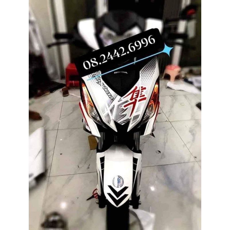 Tem rời Hayabusa Winner V1 cực đẹp. Tem 3 lớp cao cấp bao bay màu