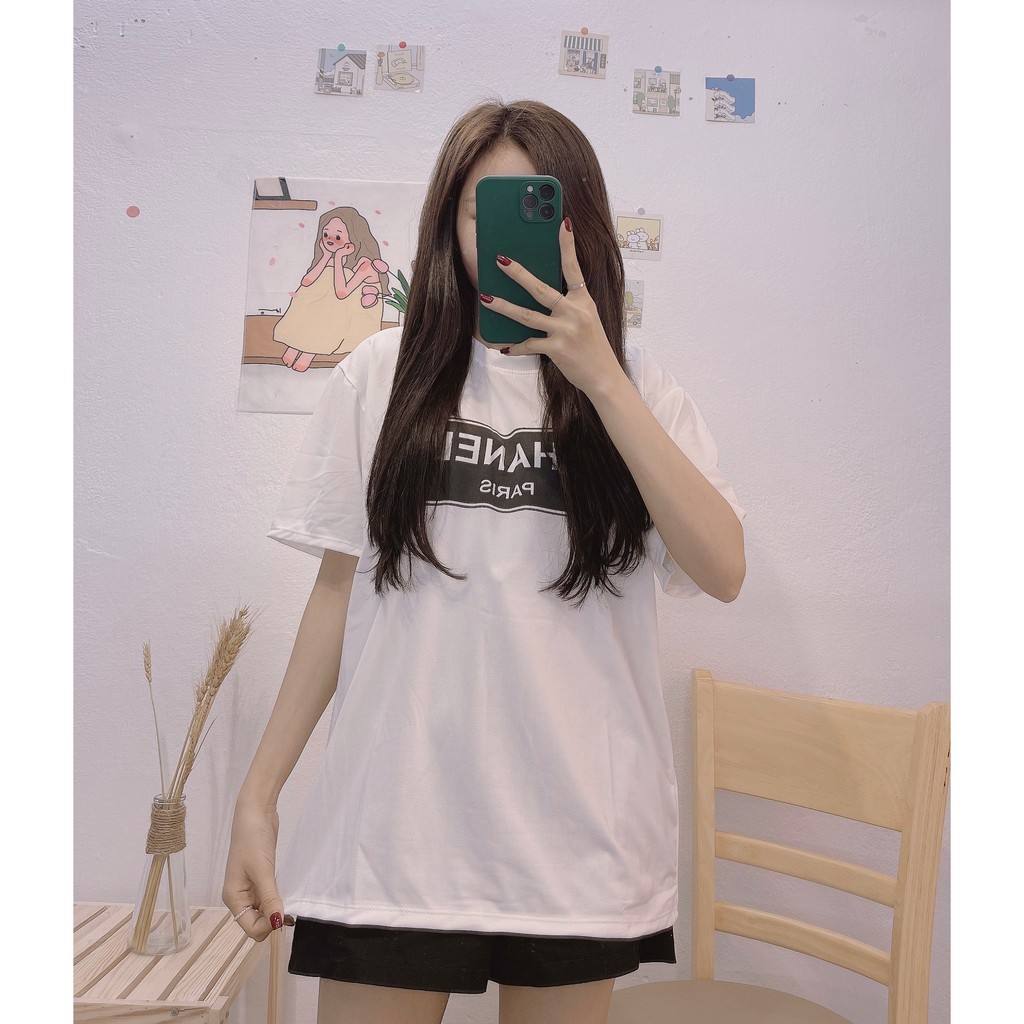 Áo Phông Nữ, Áo Thun Unisex 100% Cotton Hàng Qc Full Túi Zip | BigBuy360 - bigbuy360.vn