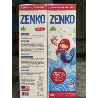 dung dịch vệ sinh mũi cho bé zenko