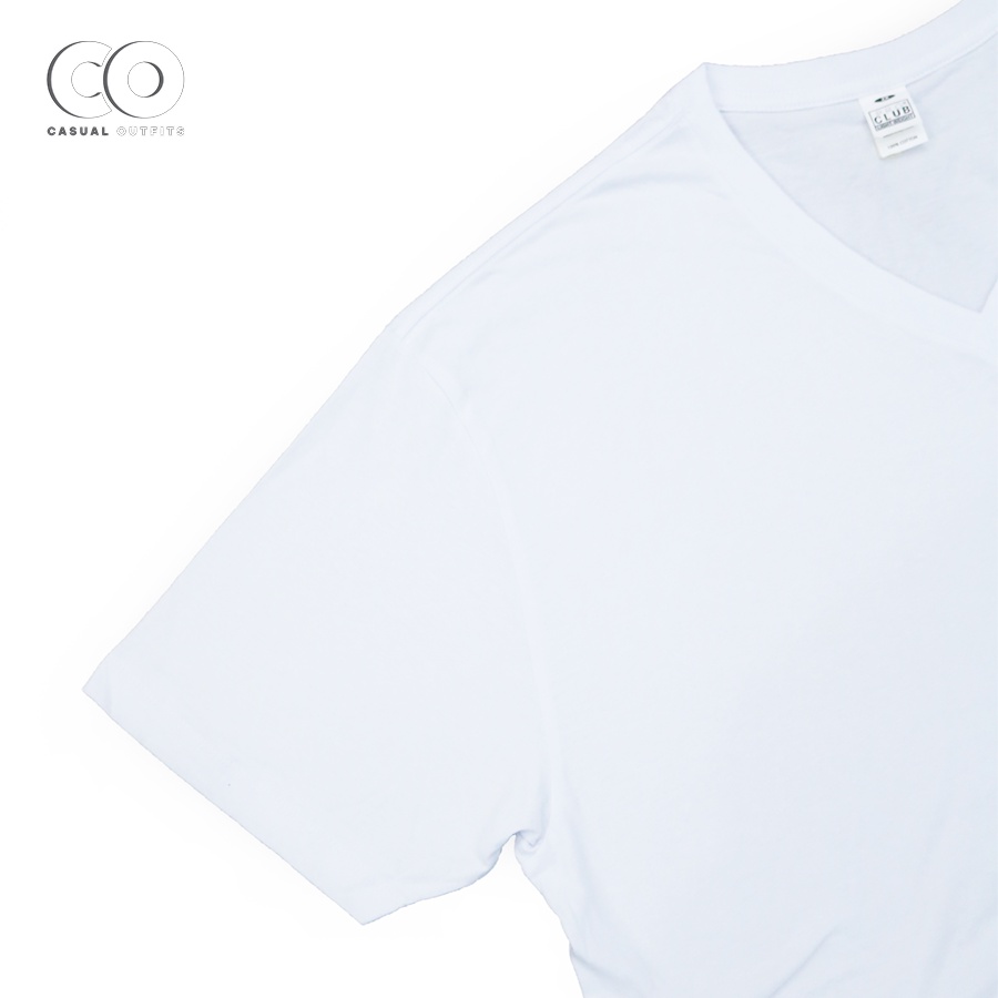 Áo thun, áo tee nam Pro Club  Light Weight 100% cotton cổ tim 2 màu đen trắng