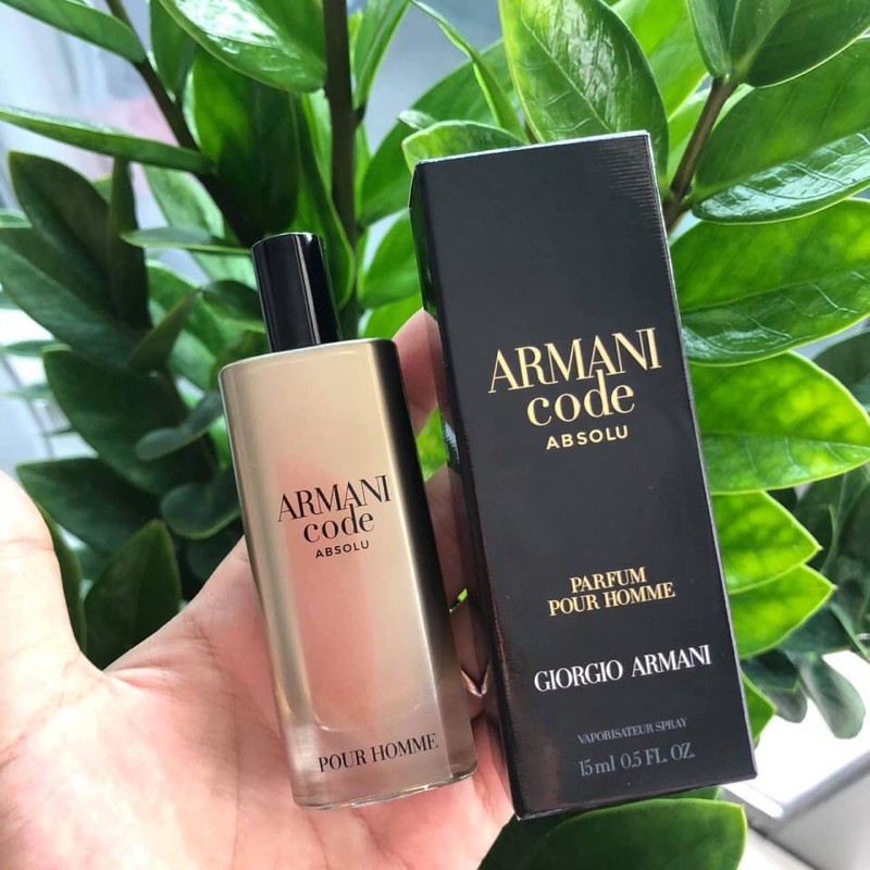 Nước hoa Giorgio Armani Code Absolu parfum pour homme 15ml | Shopee Việt Nam