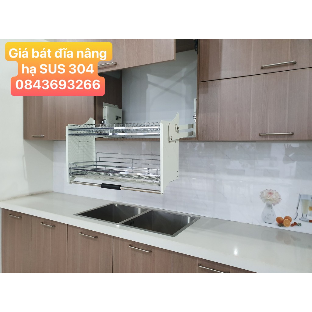 GIÁ BÁT ĐĨA NÂNG HẠ INOX THÔNG MINH - Hàng chính hãng bảo hành 2 năm | BigBuy360 - bigbuy360.vn