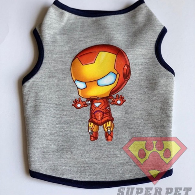 ÁO THUN THÚ CƯNG IRONMAN BABY SIÊU XINH GIÁ RẺ ĐỒNG GIÁ XXS - L