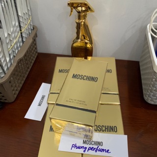 Nước hoa moschino gold edp 30ml fullbox