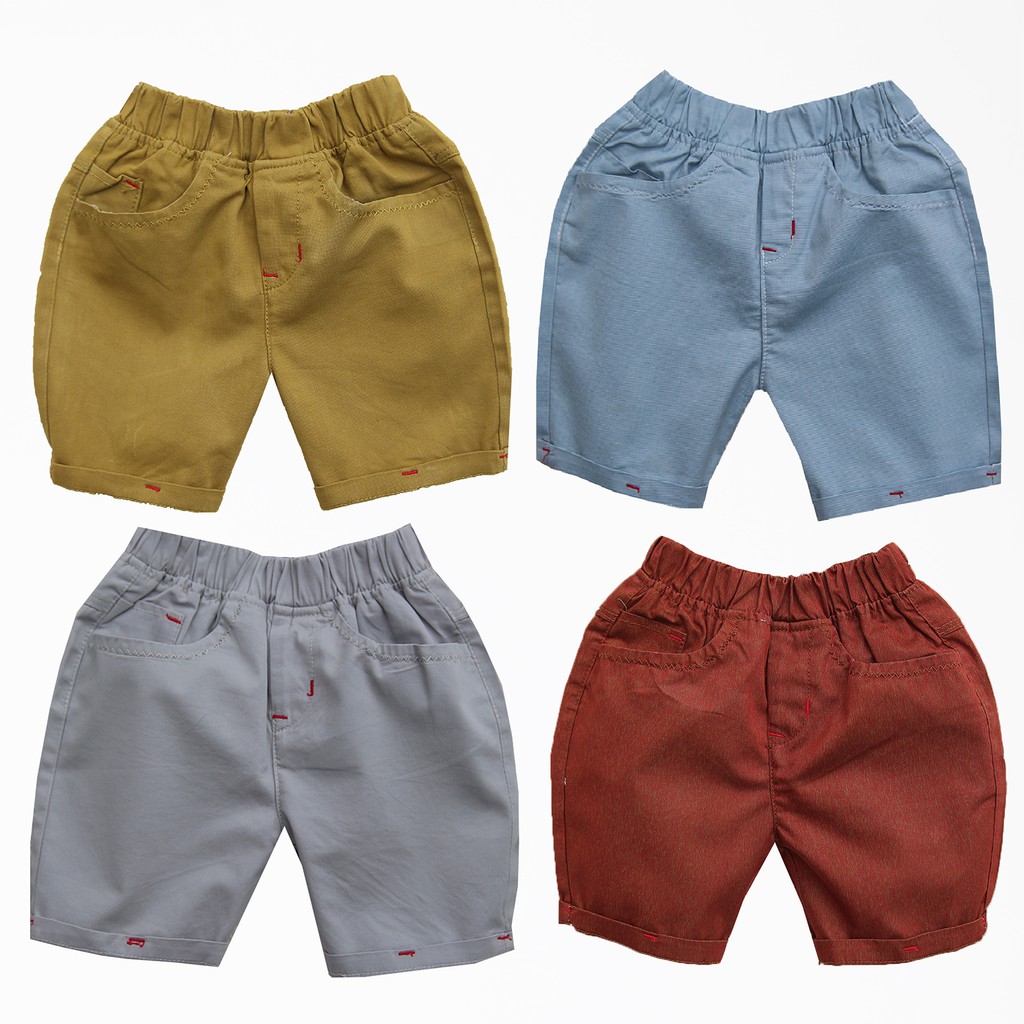 [NHẬP KIDTET hoàn 15% xu đơn 150k] quần short cho bé trai, quần lửng bé trai 8-30 ký, quần đũi cho bé trai