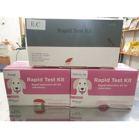 Que test ký sinh trùng đường máu cho chó mèo