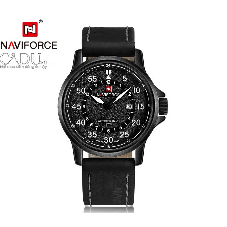 Đồng hồ nam dây da NaviForce 9076