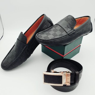 Giầy lười nam da hè - shopdodathat