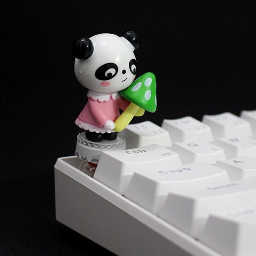 Keycap lẻ hình Gấu Trúc Panda siêu dễ thương( Keycap Artisan )