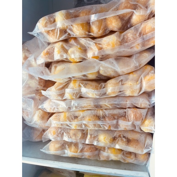 Set 50 lòng đỏ trứng muối size 13- 14g