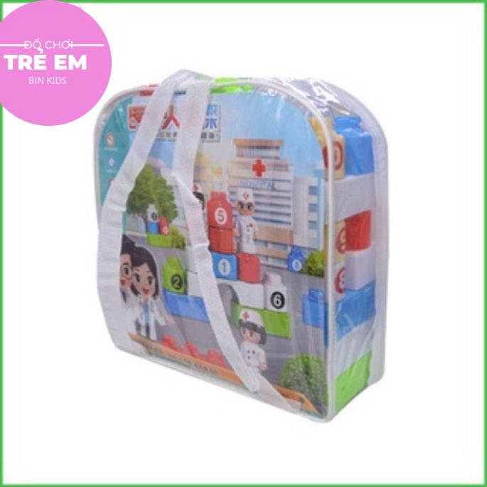 Đồ chơi xếp hình Bác sĩ cao cấp - Bộ 29 chi tiết