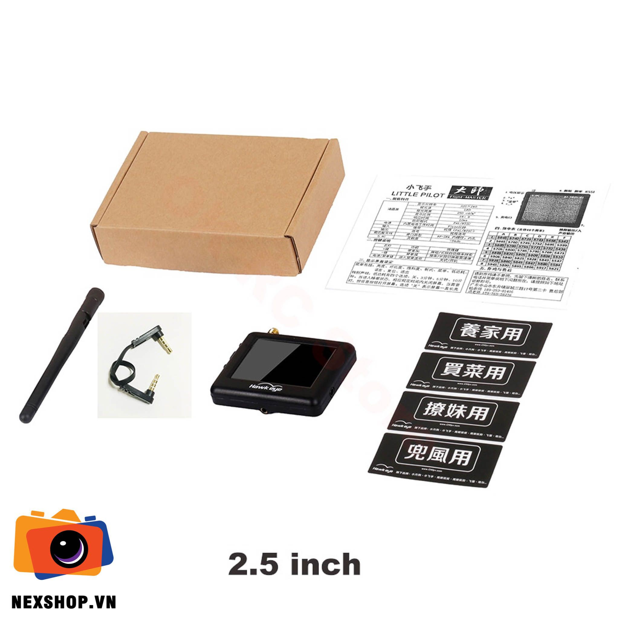 Màn Hình Hawkeye Little Pilot 2.5 Inch
