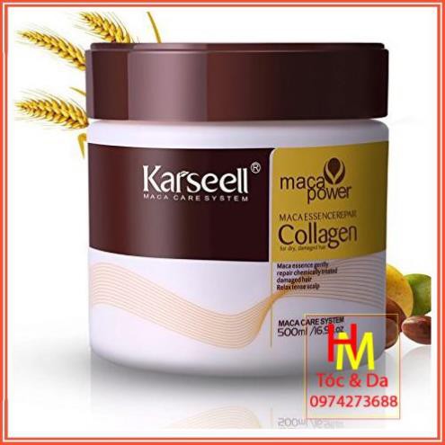 Hấp ủ tóc colagen mềm mượt karseell hũ 500ml | BigBuy360 - bigbuy360.vn
