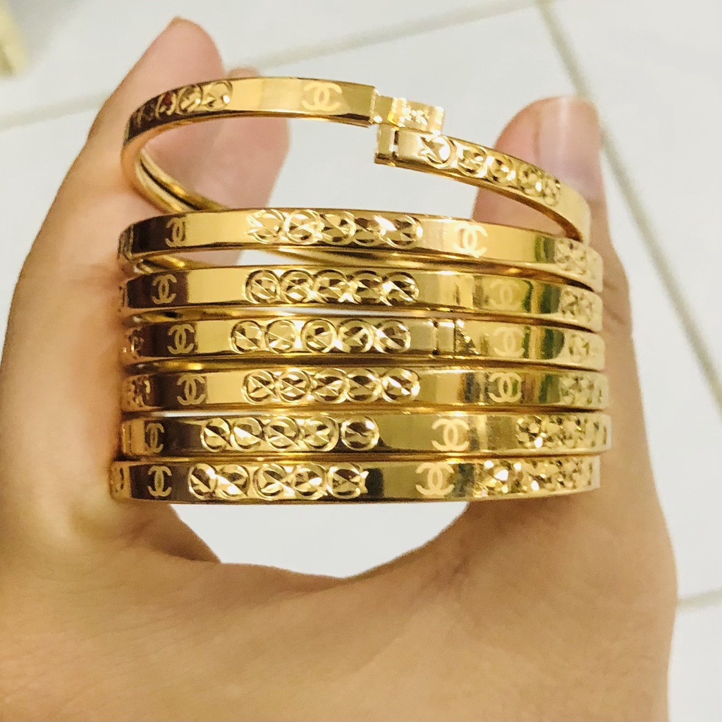 Bộ ximen 4li, khóa lưỡi gà mạ vàng 18K giống thật 99,9%BỘ 7 VÒNG XIMEN NHƯ VÀNG THẬT CAO CẤP