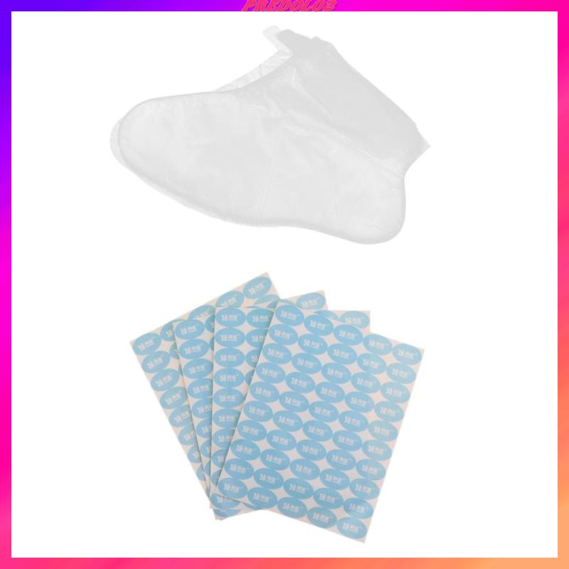 Set 200 Túi Nhựa Sáp Paraffin Dùng Một Lần Màu Trắng Siêu Bền