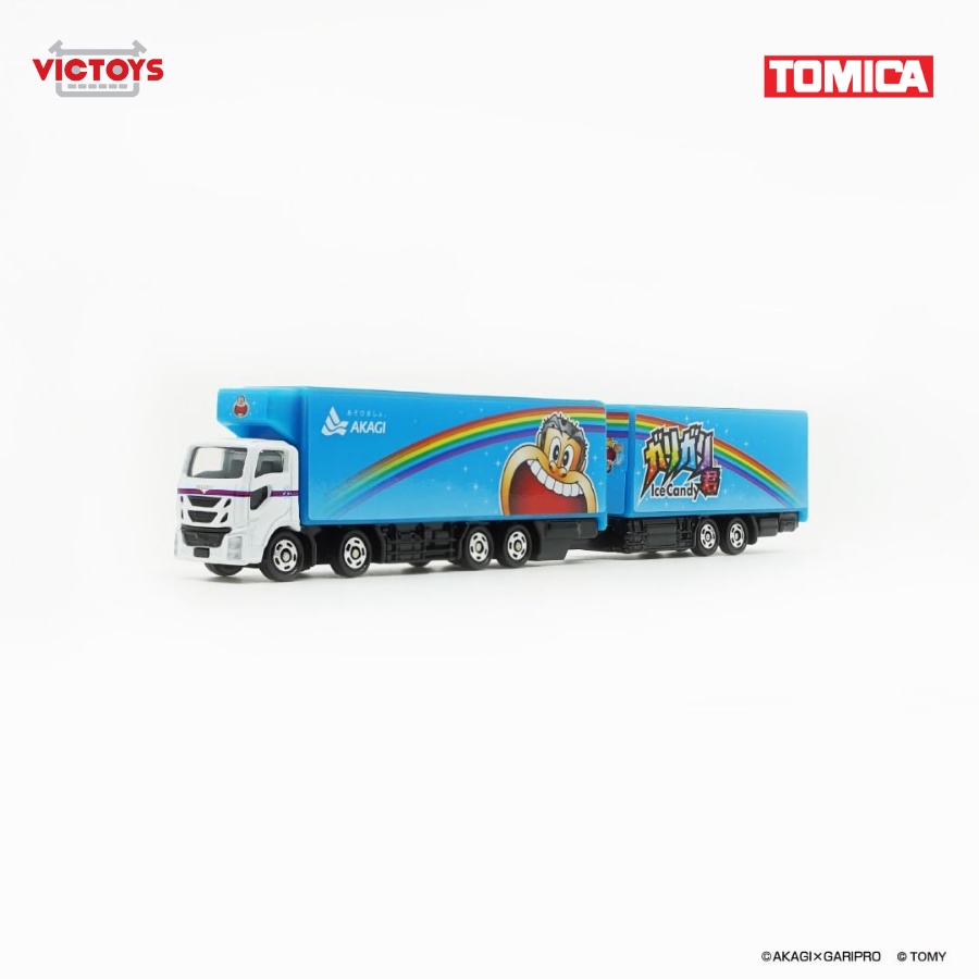 Xe mô hình Long Tomica No.123 Garigari Boy's Ice Bar Full Trailer 160960 Fullbox Chính Hãng Takara Tomy - Victoys
