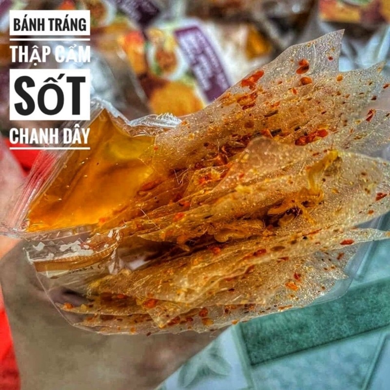 Bánh tráng thập cẩm sốt chanh dây - 1 bịch