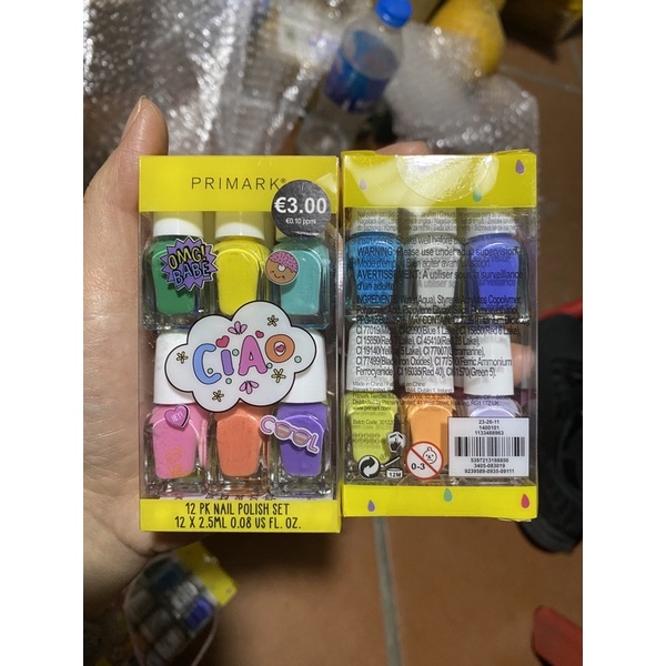 SET SƠN MÓNG TAY TRẺ EM FLAMAZING NAIL POLISH - AN TOÀN CHO BÉ