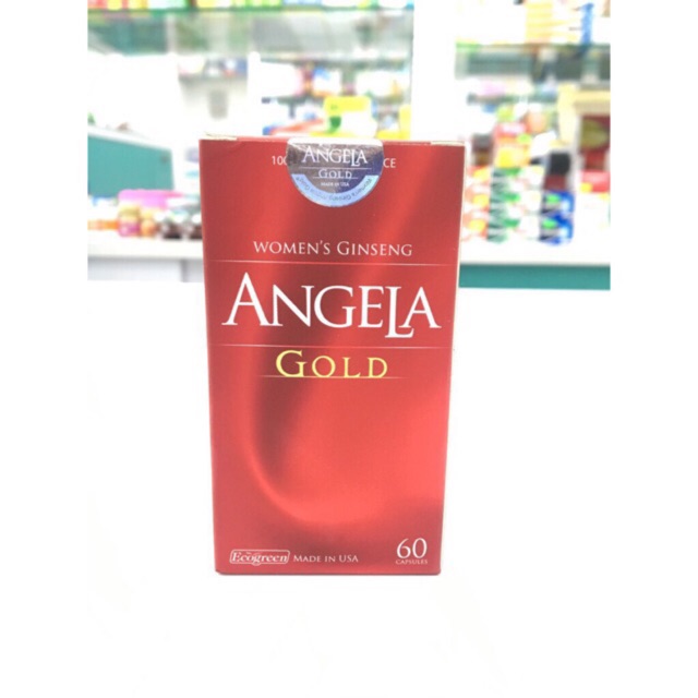 ✅SÂM ANGELA GOLD lọ 60 viên ( Nguyên tem tích điểm )