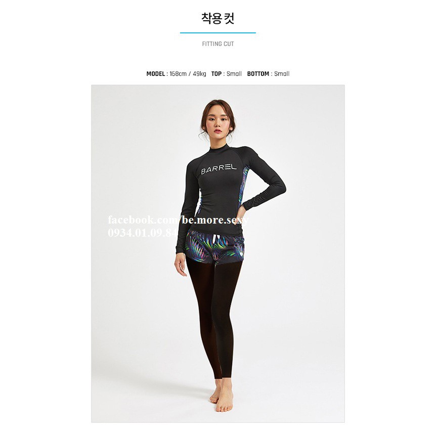 Đồ bơi dài tay Hàn Quốc quần dài short | BigBuy360 - bigbuy360.vn
