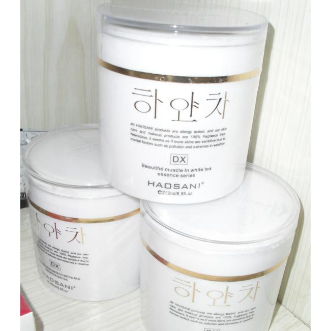[Shop]Kem massa + tẩy da chết Haosani lọ 250ml[Spa]