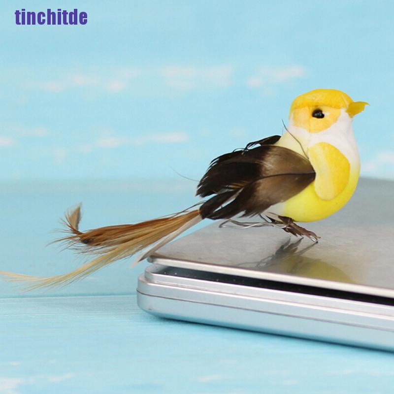 Chú chim nhân tạo mini bằng bọt biển dùng cho trang trí nhà/ tiệc cưới