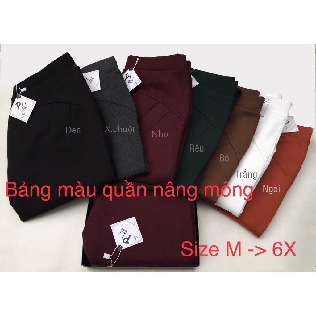 MS159 - quần legging 2 túi xéo 2 bên thun cotton kaki dẻo dày dặn co dãn tốt (chọn màu xem ảnh thật chụp sàn ạ)