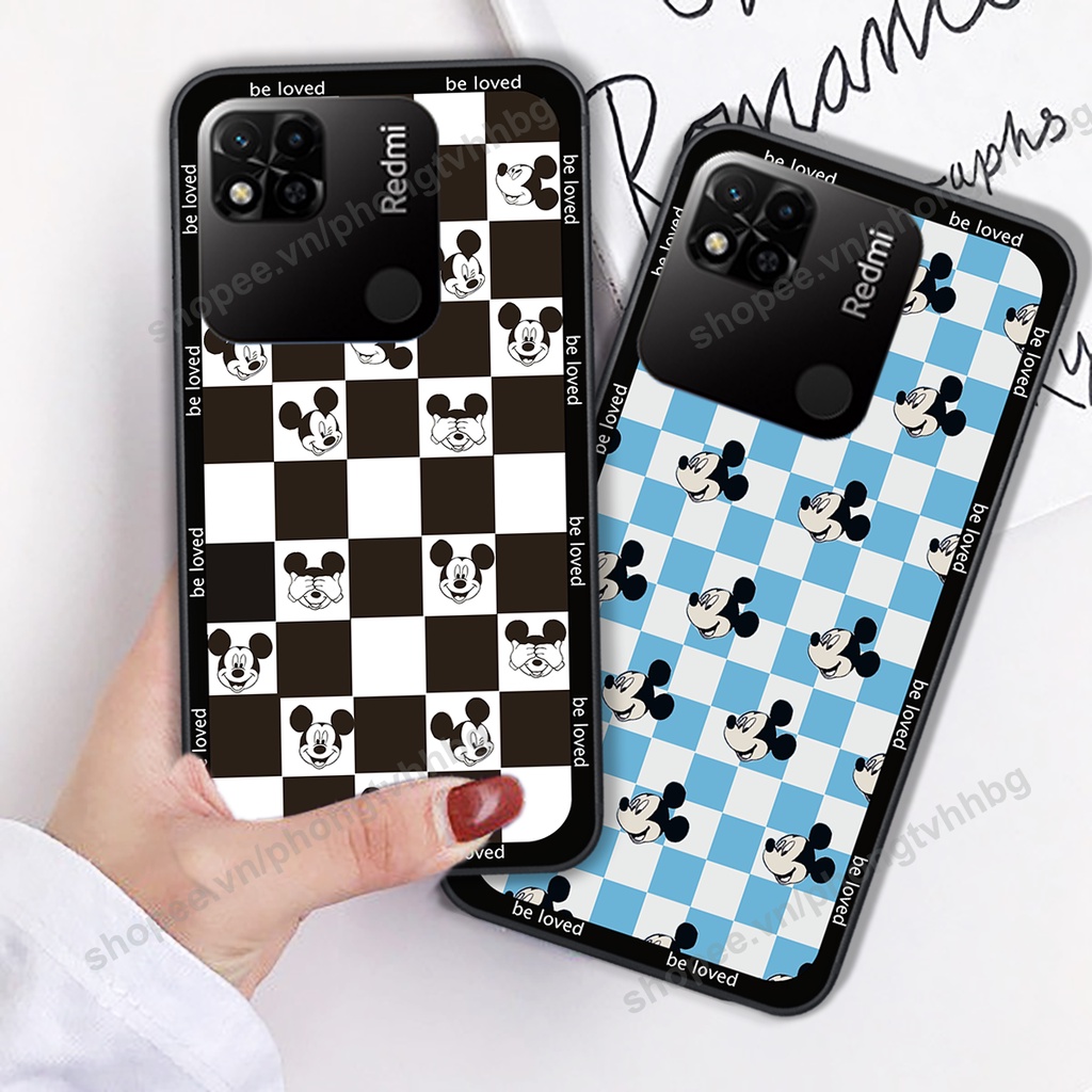 Ốp lưng XIAOMI REDMI 10A mẫu bearbrick kaws trái tim caro cực đẹp cực đẹp siêu hot cute