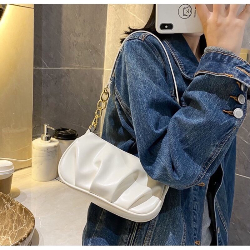 Túi Đeo Vai Phong Cách Hàn Quốc Thời Trang Dành Cho Nữ XÍCH RÚM