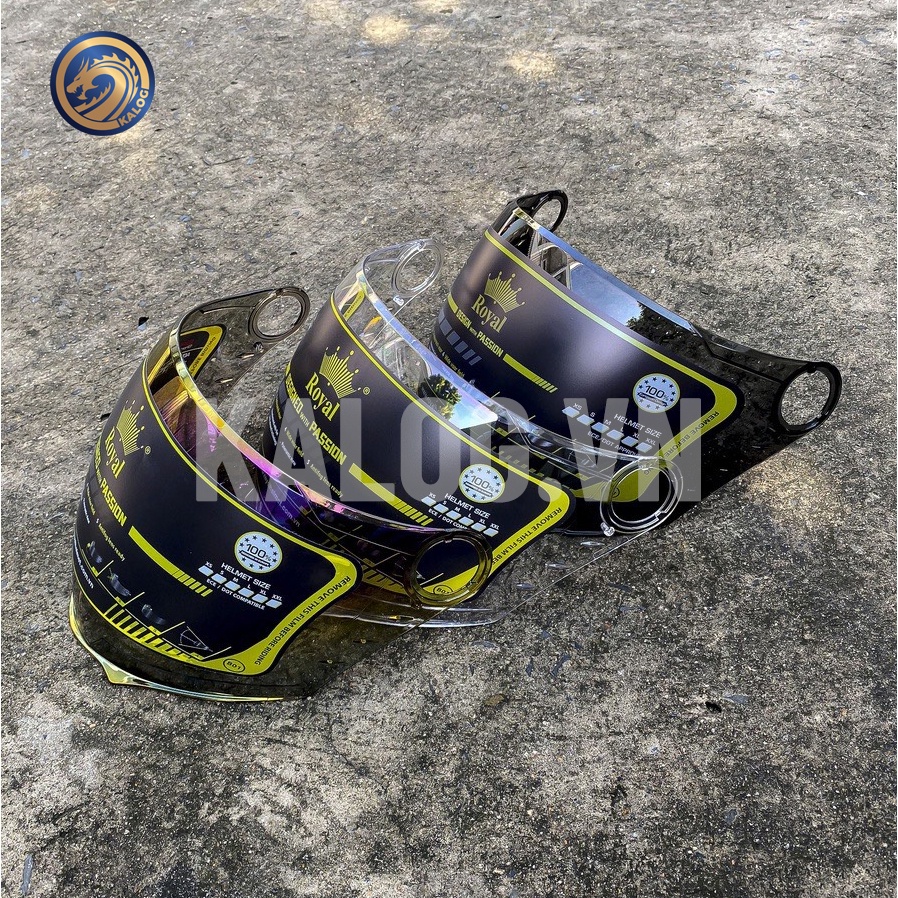 Mũ bảo hiểm 3/4 Royal M268 Leopard  có 2 kính chính hãng size L và XL cho nam và nữ - bảo hành 12 tháng