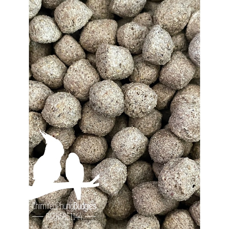 1kg cám cá Hà Lan 7118 viên 10 li dùng để câu cá, thức ăn cá.