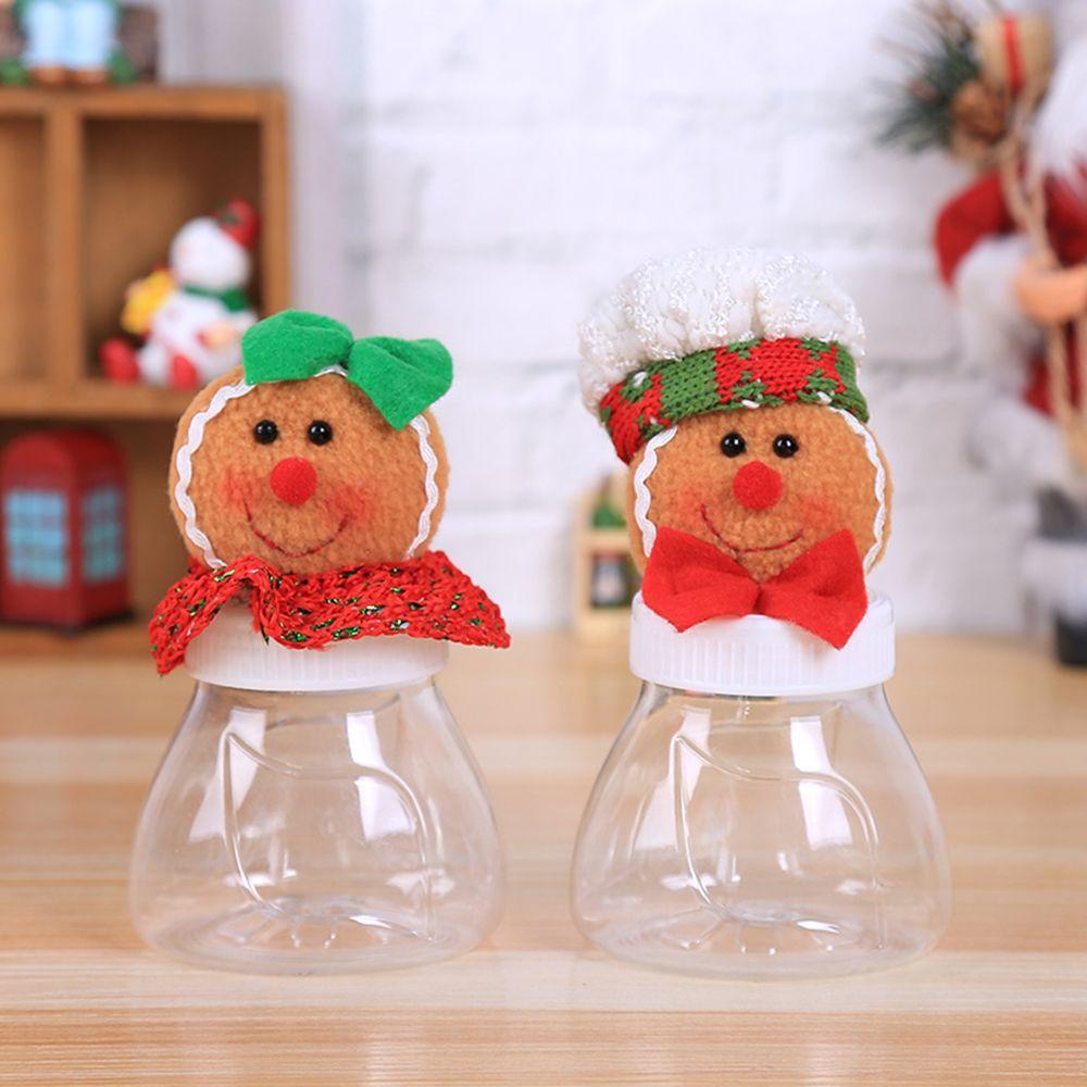 WTTLE Hộp Vải Đựng Quà Giáng Sinh Hình Bánh Gừng Dễ Thương
