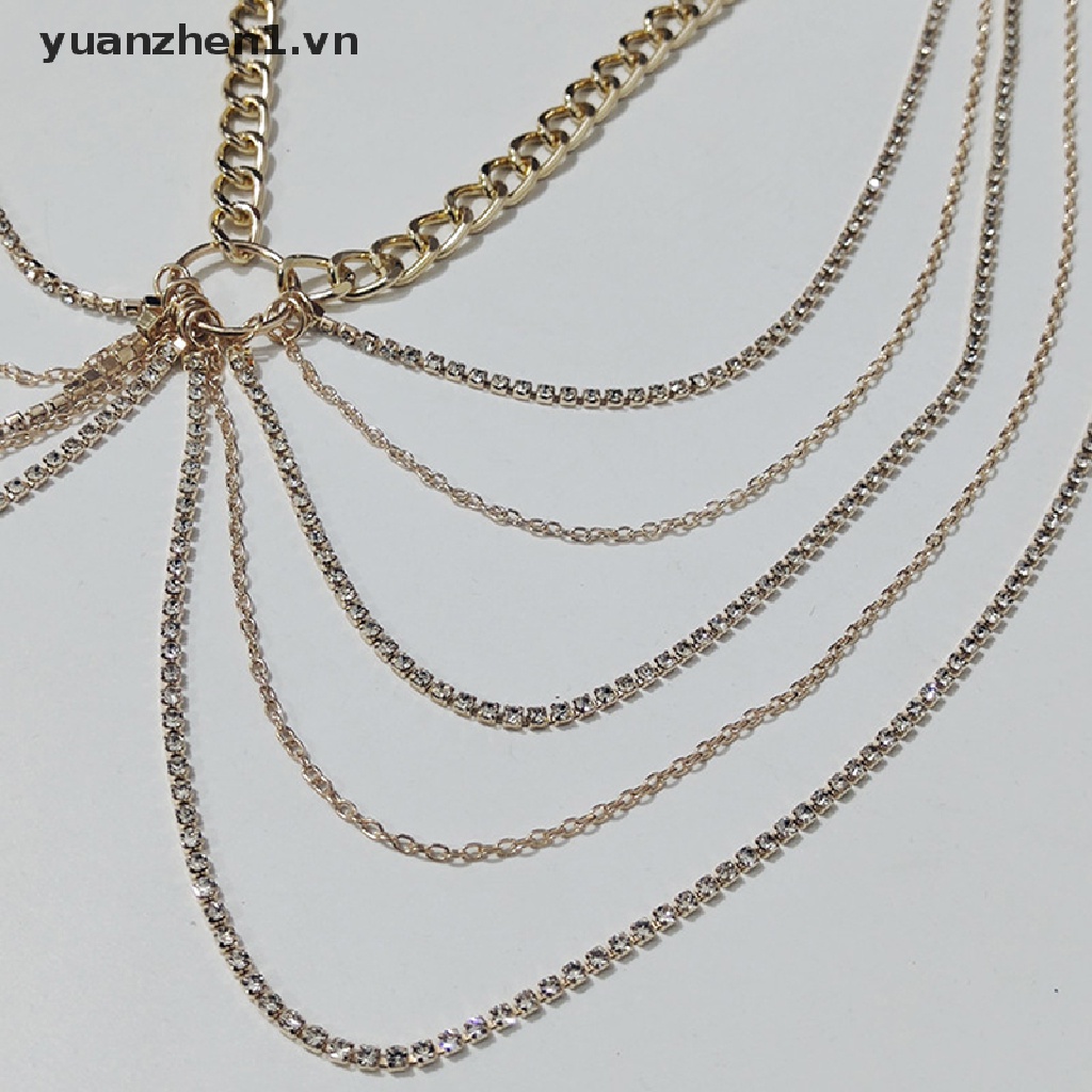 ZHEN Sexy Waist Chain Belt Belly Body Chain Jewelry For Women Party Accessories VN