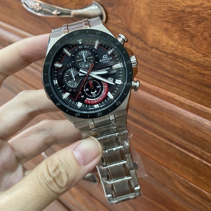 ĐỒNG HỒ NAM CASIO EDIFICE EQS920 EQS800- DÂY THÉP - SIZE 46MM