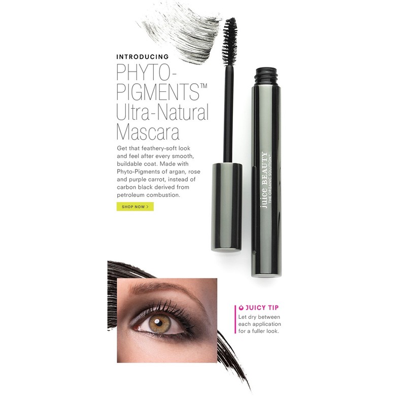 Juice Beauty - Mascara dày và dài mi Juice Beauty Phyto-Pigments Ultra-Natural Mascara 8.5g