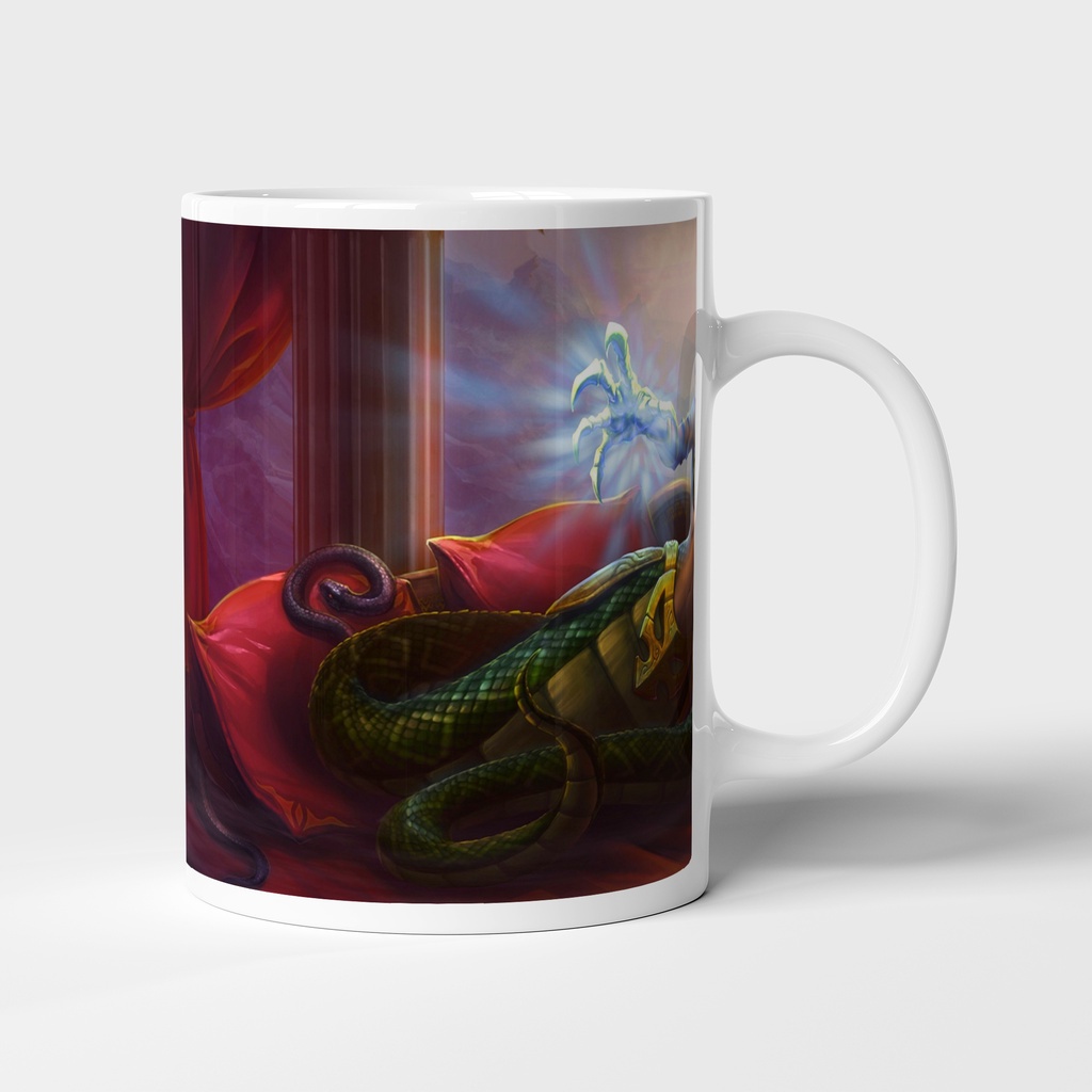 Cốc uống nước League of Legends, ly in hình CASSIOPEIA - Mẫu 1