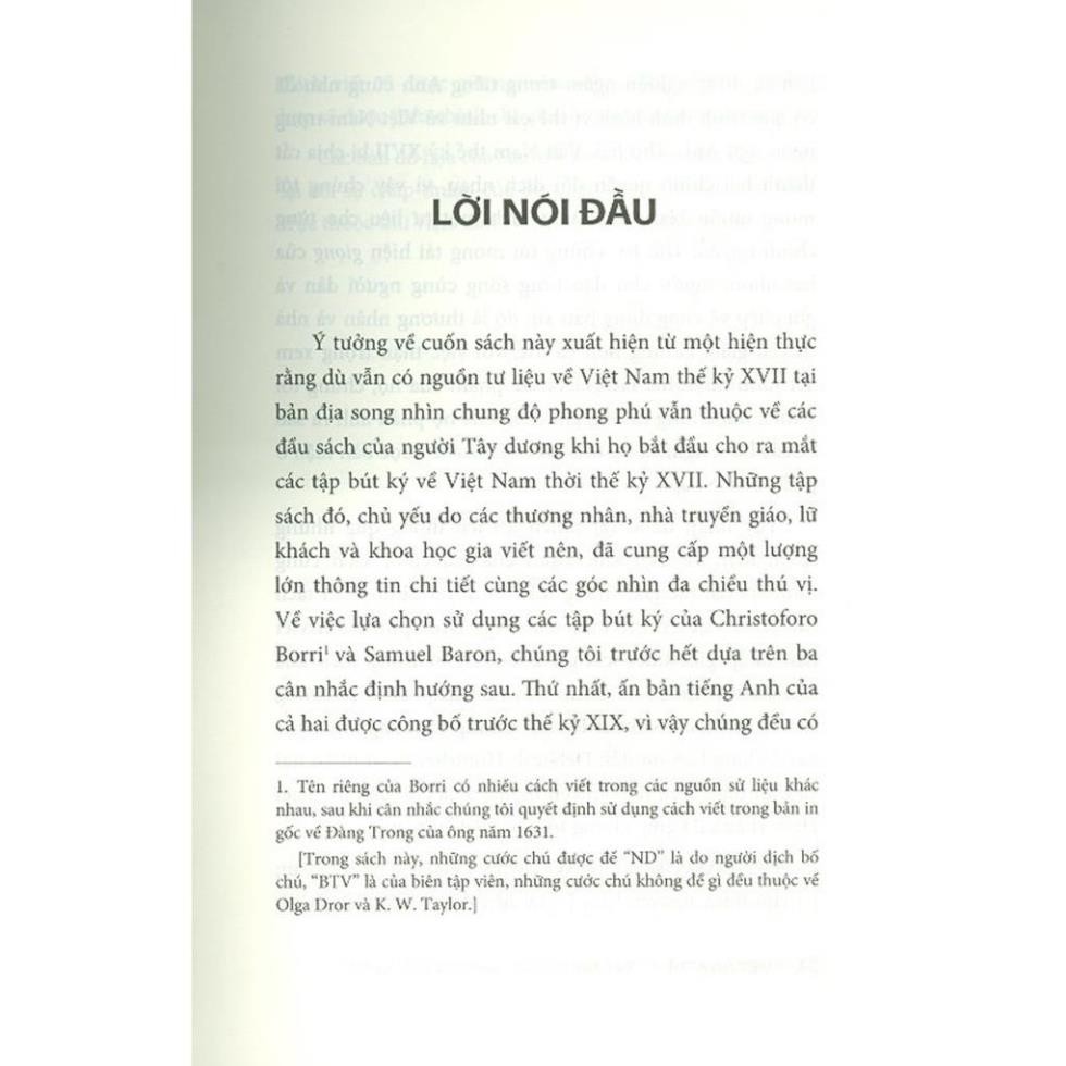 Sách - Việt Nam Thế Kỷ XVII: Những Góc Nhìn Từ Bên Ngoài [AlphaBooks]