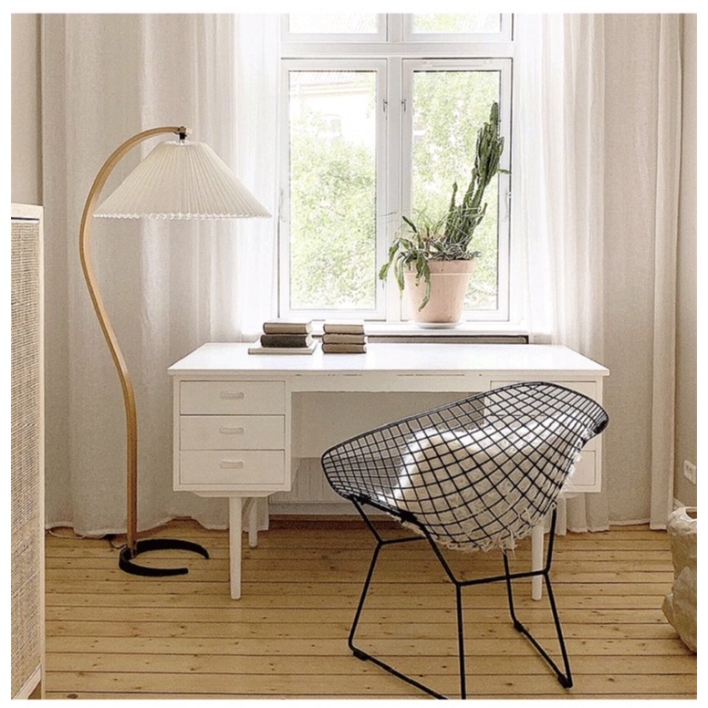 Đèn sàn cây decor phòng khách,phòng ngủ - phong cách Hàn Quốc