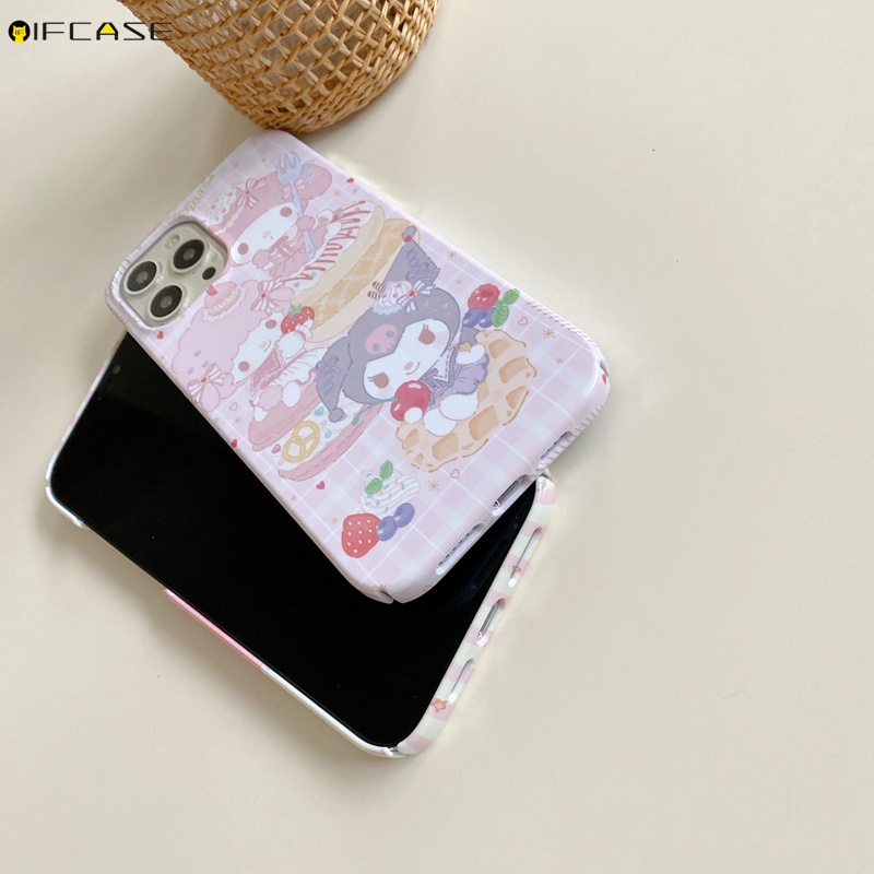 Ốp Điện Thoại Cứng In Hoạt Hình Hello Kitty Cinnamoroll Pachacco Cho iPhone 13 12 11 Pro Max XS Max XR X 7 8 Plus