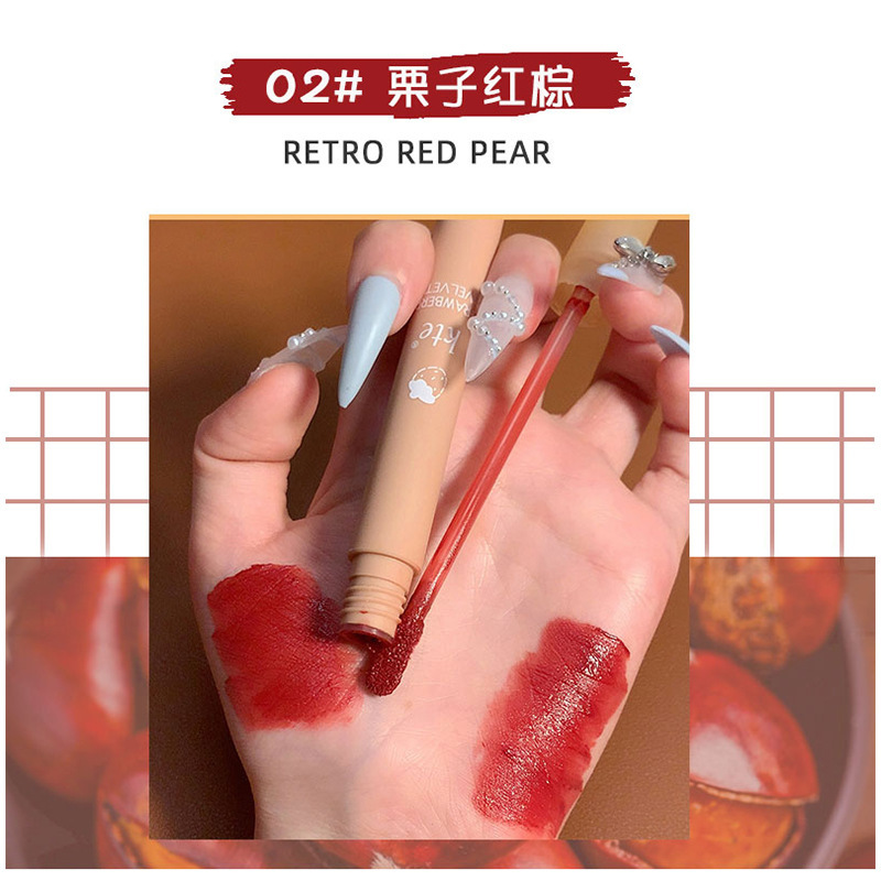 Son môi màu mịn thiết kế vỏ kiểu dáng thời trang dễ thương cho học sinh | BigBuy360 - bigbuy360.vn